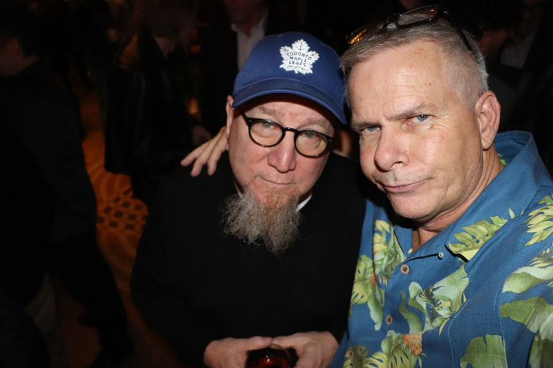Dave with an industry friend