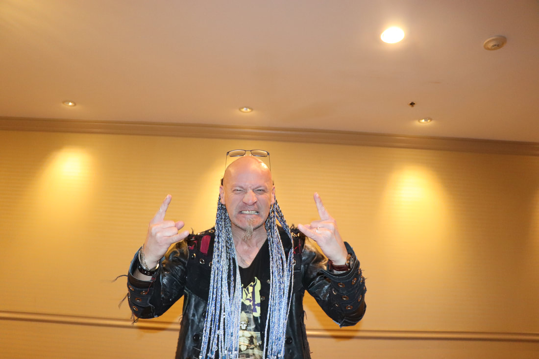 An Elvis impersonator