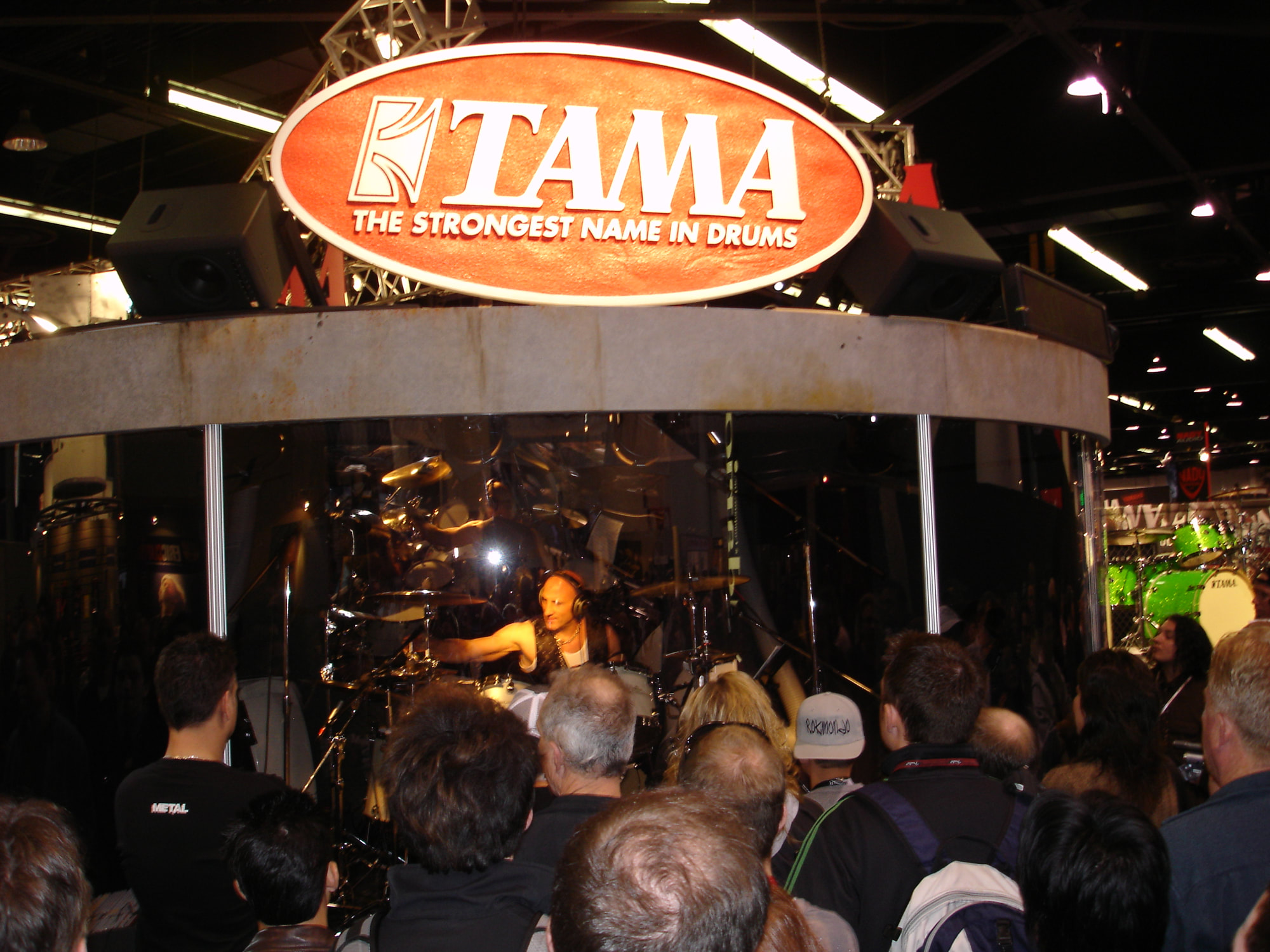 TAMA booth at NAMM